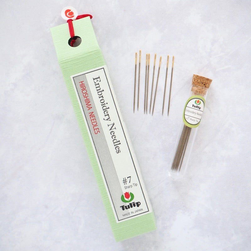 Embroidery Needles No 7 Sharp Tip