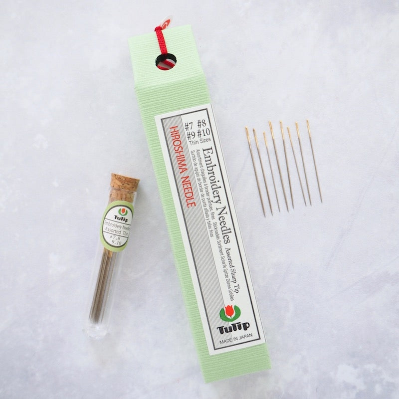 Embroidery Needles No 7 ,8,9,10 Sharp Tip