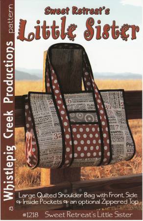 Little Sister Bag — Sweet Retreat — Paper Pattern
