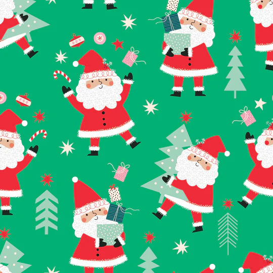 Jolly Santas for Wonderful Christmas Time