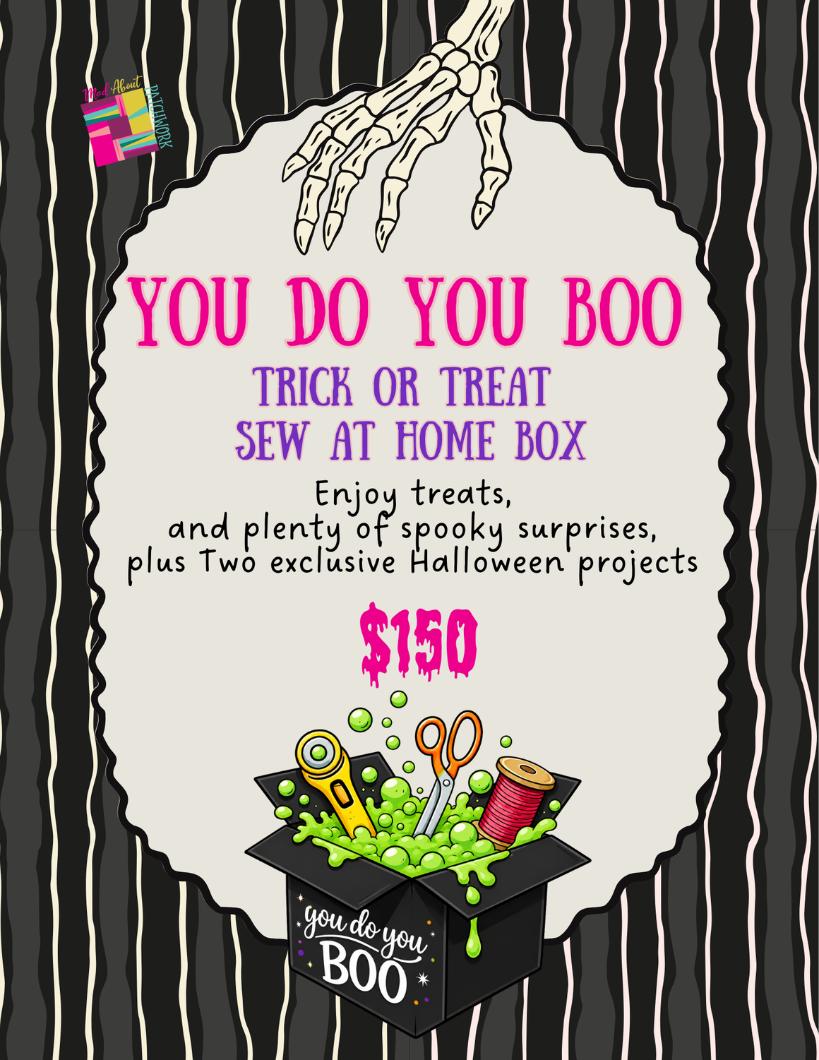 You do You Boo - At Home  Trick or Treat Bundle