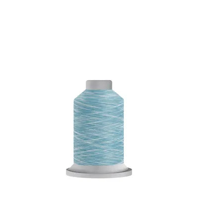 Glide Variegated Affinity Thread 1100 yard mini spool - Carolina - 601