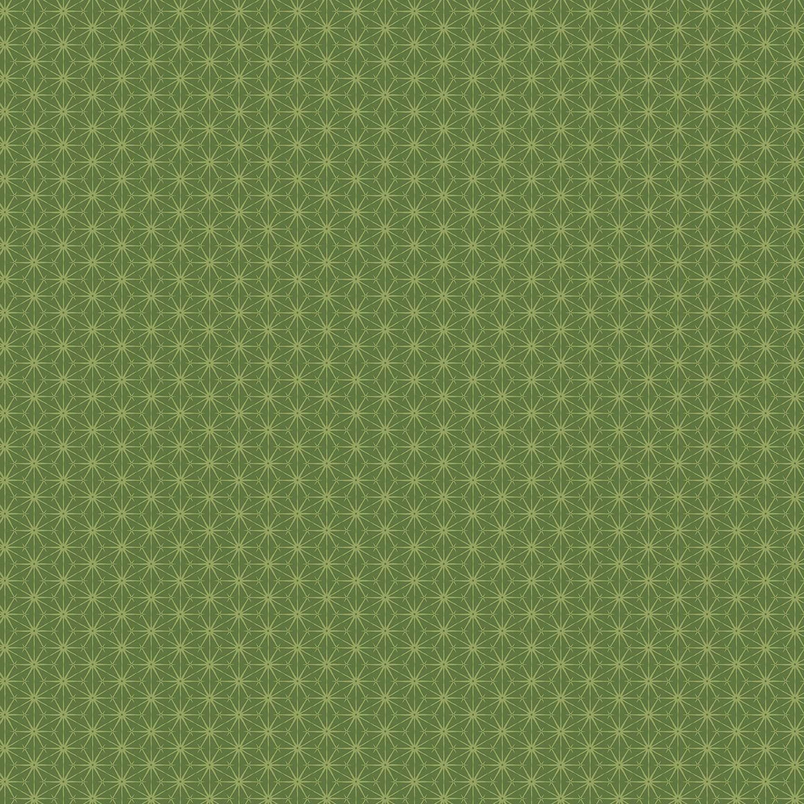 Crystal Stars in Green for Sugarberry for Andover Fabrics