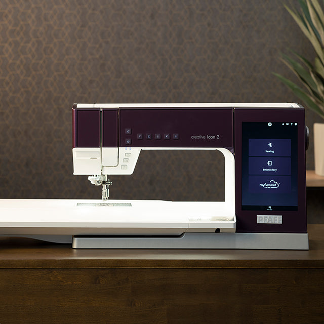 PFAFF creative icon 2 sewing and embroidery machine