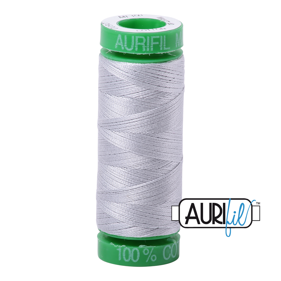 Aurifil Cotton Thread — Dove 2600 — Small 40wt