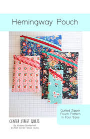 Hemingway Pouch Pattern