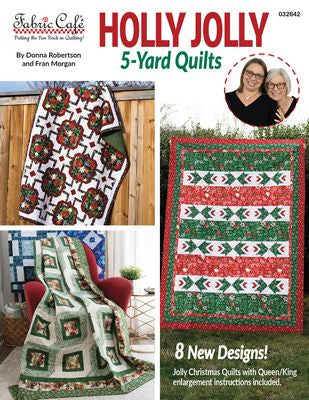 Holly Jolly 5-Yard Quilts, Pattern Book