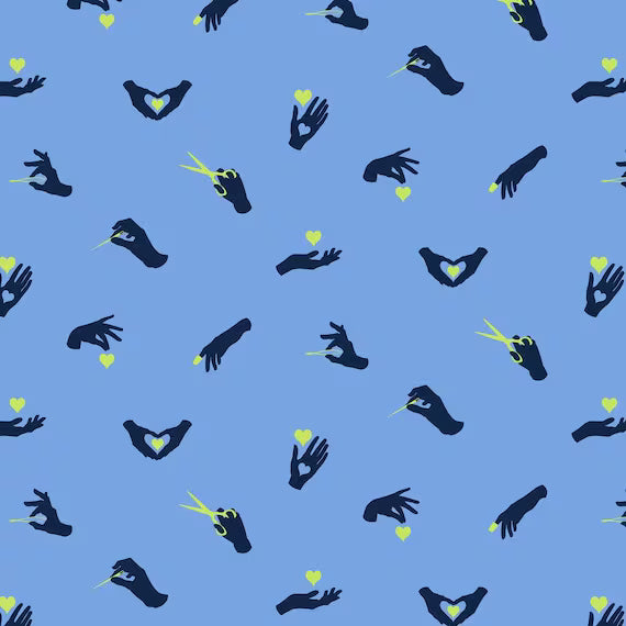 Homemade Busy Fingers in Noon by Tula Pink for Free Spirit