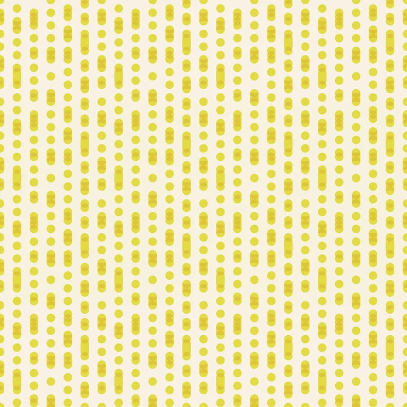 Code Dots in Citron from First Light by Ruby Star Society