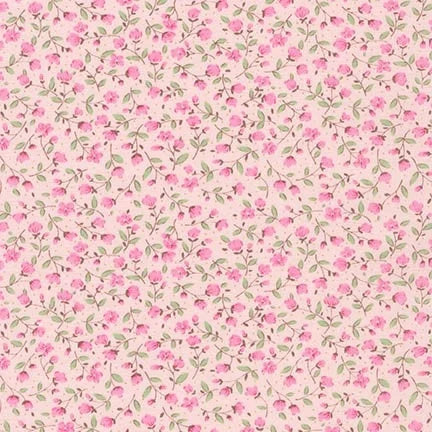 Pink Floral  - Petite Fleurs for Sevenberry Fabrics
