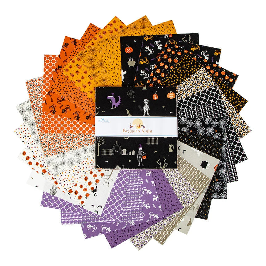 Beggar's Night || LAYER CAKE || 42 x 10" Squares