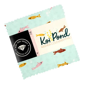 Koi Pond Charm Squares - by Rashida Coleman Haze