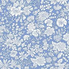 Emily Belle in Marine Blue from Liberty Fabrics