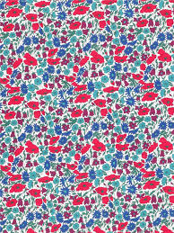 Liberty Tana Lawn - 4095 Poppy and Daisy - Canard