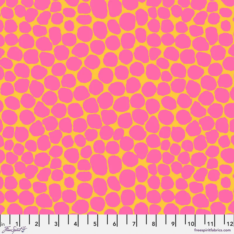 Jumble in Yellow by Kaffe Fassett for Free Spirit