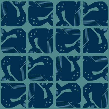 By the Seaside by Loes Van Oosten for Cotton + Steel