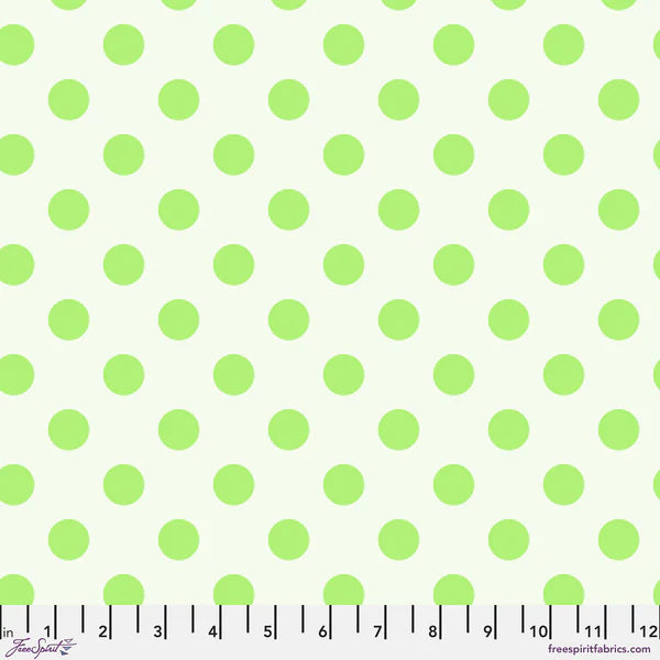 Pom Poms in Karma for True Colors for Tula Pink for Free Spirit Fabrics