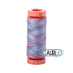Aurifil Cotton Thread — Berrylicious (Variegated) 4647 — Small 50wt
