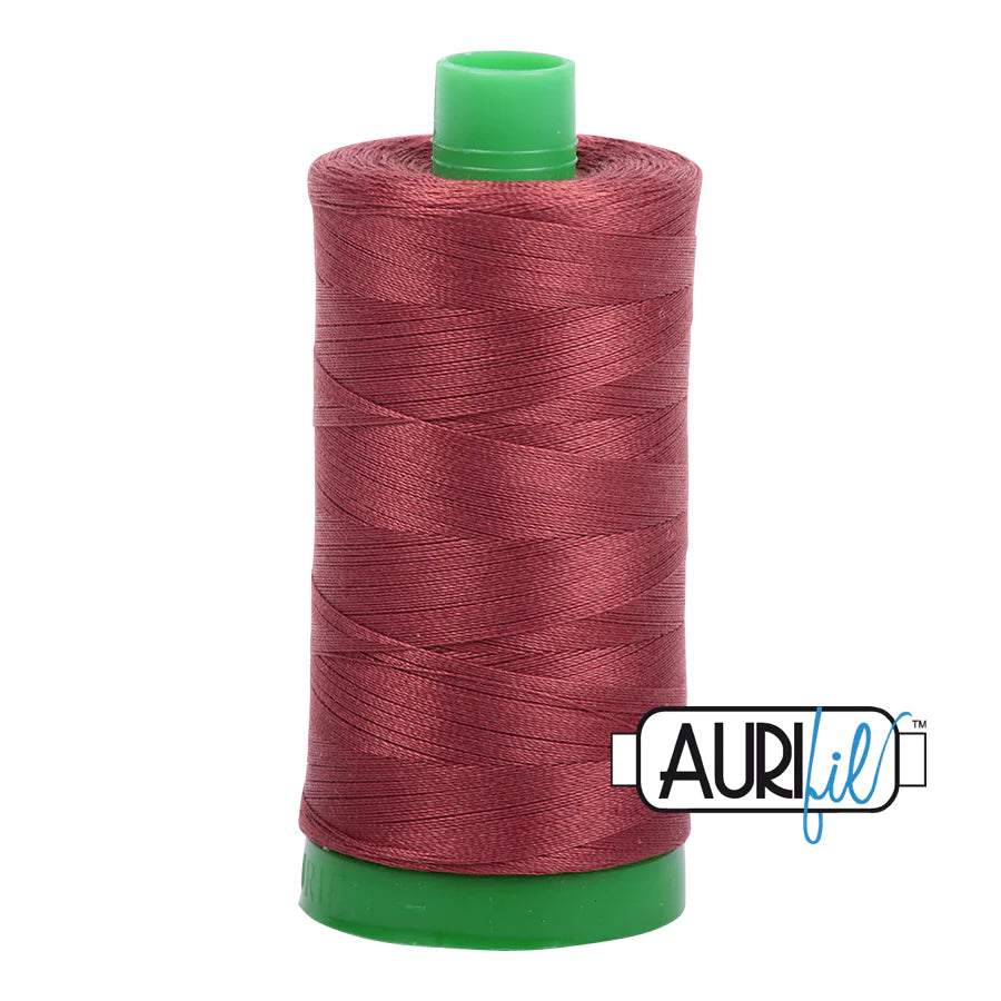 Aurifil Cotton Thread — Raisin 2345 — Medium 40wt