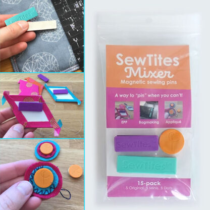 SewTites Mixer 15 Pack – Magnetic Sewing Pins – SewTites