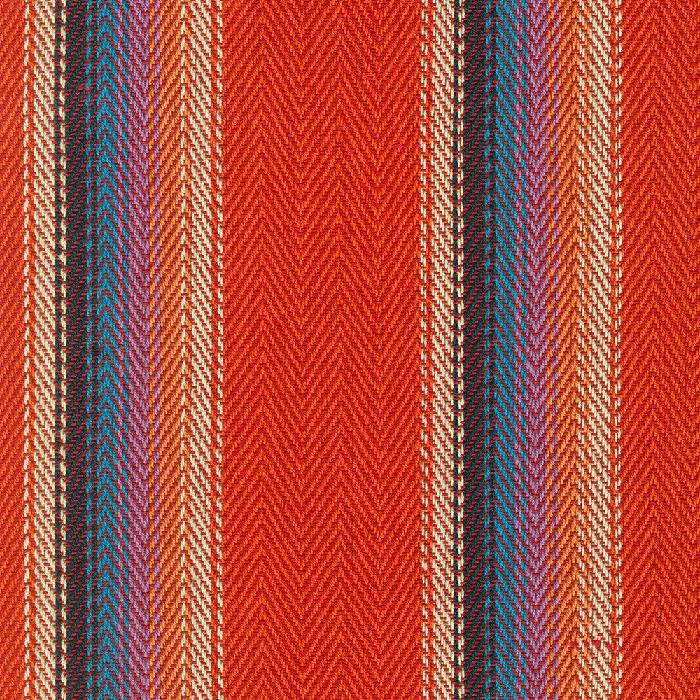 Baja Blanket Stripe in Red for Robert Kaufman Fabrics