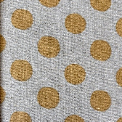 Dots in Dresden/Hazelnut || CANVAS || from Sevenberry Fabrics by Robert Kaufman Fabrics, Specialty Fabric