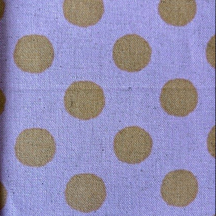Dots in Mauve/Cocoa || CANVAS || from Sevenberry Fabrics by Robert Kaufman Fabrics, Specialty Fabric