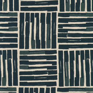 Squares in Navy from Orchard Run by Anna Graham for Robert Kaufman Fabrics
