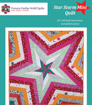 Mini Star Storm Pattern by Victoria Findlay Wolfe