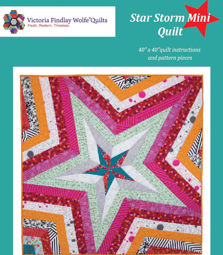 Mini Star Storm Pattern by Victoria Findlay Wolfe