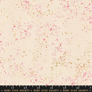 Speckled in Neon Pink by Rashida Coleman-Hale of Ruby Star Society for Moda, Designer Fabric, Ruby Star Society, [variant_title] - Mad About Patchwork
