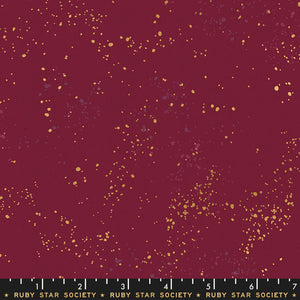 Speckled in Metallic Wine Time by Rashida Coleman-Hale of Ruby Star Society for Moda, Designer Fabric, Ruby Star Society, [variant_title] - Mad About Patchwork
