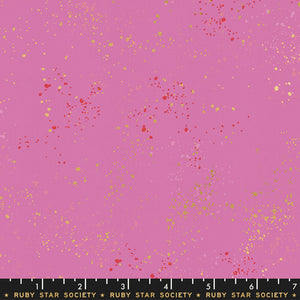 Speckled in Metallic Daisy by Rashida Coleman-Hale of Ruby Star Society for Moda, Designer Fabric, Ruby Star Society, [variant_title] - Mad About Patchwork
