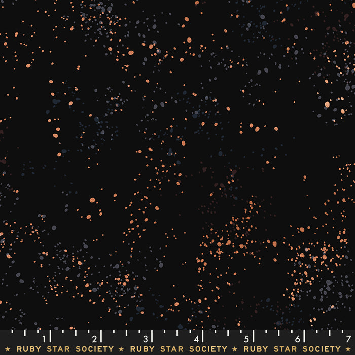 Speckled in Metallic Black by Rashida Coleman-Hale of Ruby Star Society for Moda, Designer Fabric, Ruby Star Society, [variant_title] - Mad About Patchwork