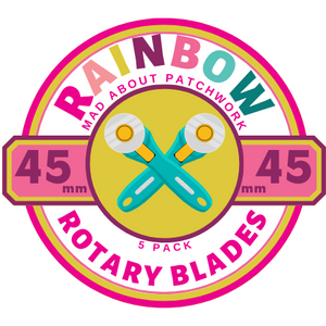 Rainbow Rotary Blade 45 mm — 5 pk - Rainbow Steel