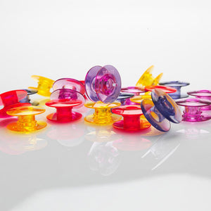 Plastic Bobbins, 20-pack Watercolor - Monet Bobbins