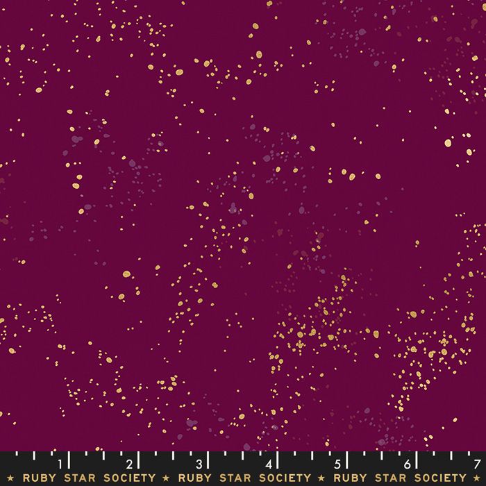 Speckled in Purple Velvet by Rashida Coleman-Hale of Ruby Star Society for Moda, Designer Fabric, Ruby Star Society, [variant_title] - Mad About Patchwork