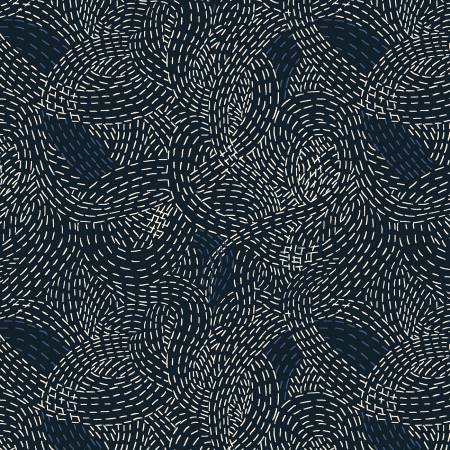 Indigo Stitched Waves for Indigo Stitches by Whistler Studios