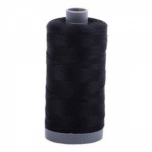 Aurifil Cotton Thread — Color 2692 Black, Thread, Aurifil, 28 wt - Mad About Patchwork