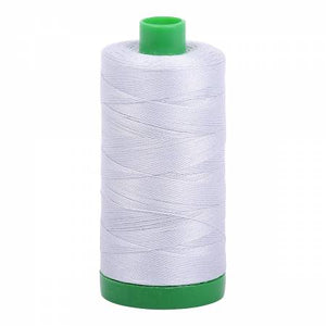 Aurifil Cotton Thread — Color 2600 Dove, Thread, Aurifil, 40 wt - Mad About Patchwork