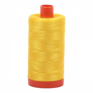 Aurifil Thread - Cotton Thread Solid 50wt -  Canary - 2120, Thread, Aurifil, [variant_title] - Mad About Patchwork