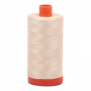 Aurifil Cotton Thread - Color 2123 Butter