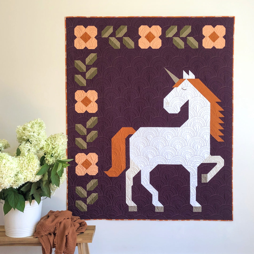 Unicorn Garden Pattern from Apples & Beavers