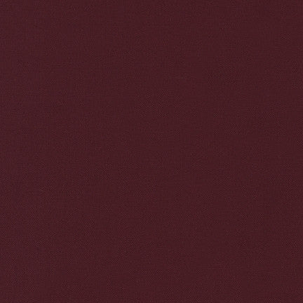 Kona Burgundy, Solid Fabric, Robert Kaufman, [variant_title] - Mad About Patchwork