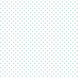 Swiss Dot Aqua on White, Designer Fabric, Riley Blake Designs, [variant_title] - Mad About Patchwork