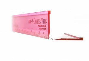 Add A-Quarter Ruler 12in Plus Pink, Ruler, CM Designs, [variant_title] - Mad About Patchwork