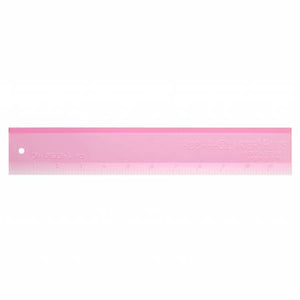 Add A-Quarter Ruler 12in Plus Pink, Ruler, CM Designs, [variant_title] - Mad About Patchwork