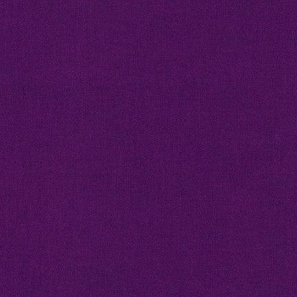 Kona Dark Violet, Solid Fabric, Robert Kaufman, [variant_title] - Mad About Patchwork