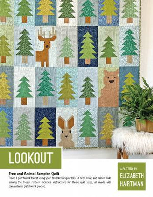 The Lookout Quilt Pattern by Elizabeth Hartman