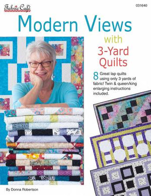 Modern Views with 3-Yard Quilts, Pattern Book, Mad About Patchwork, [variant_title] - Mad About Patchwork